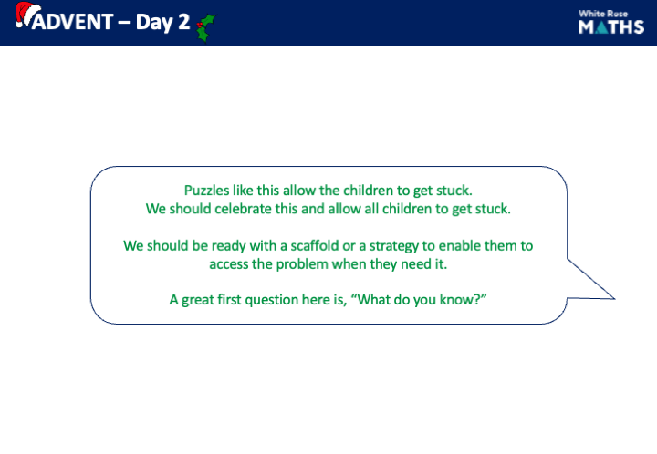 It's day 2 of our advent questions! 🤩

Comment below how your class found the winter puzzles today! ✏️