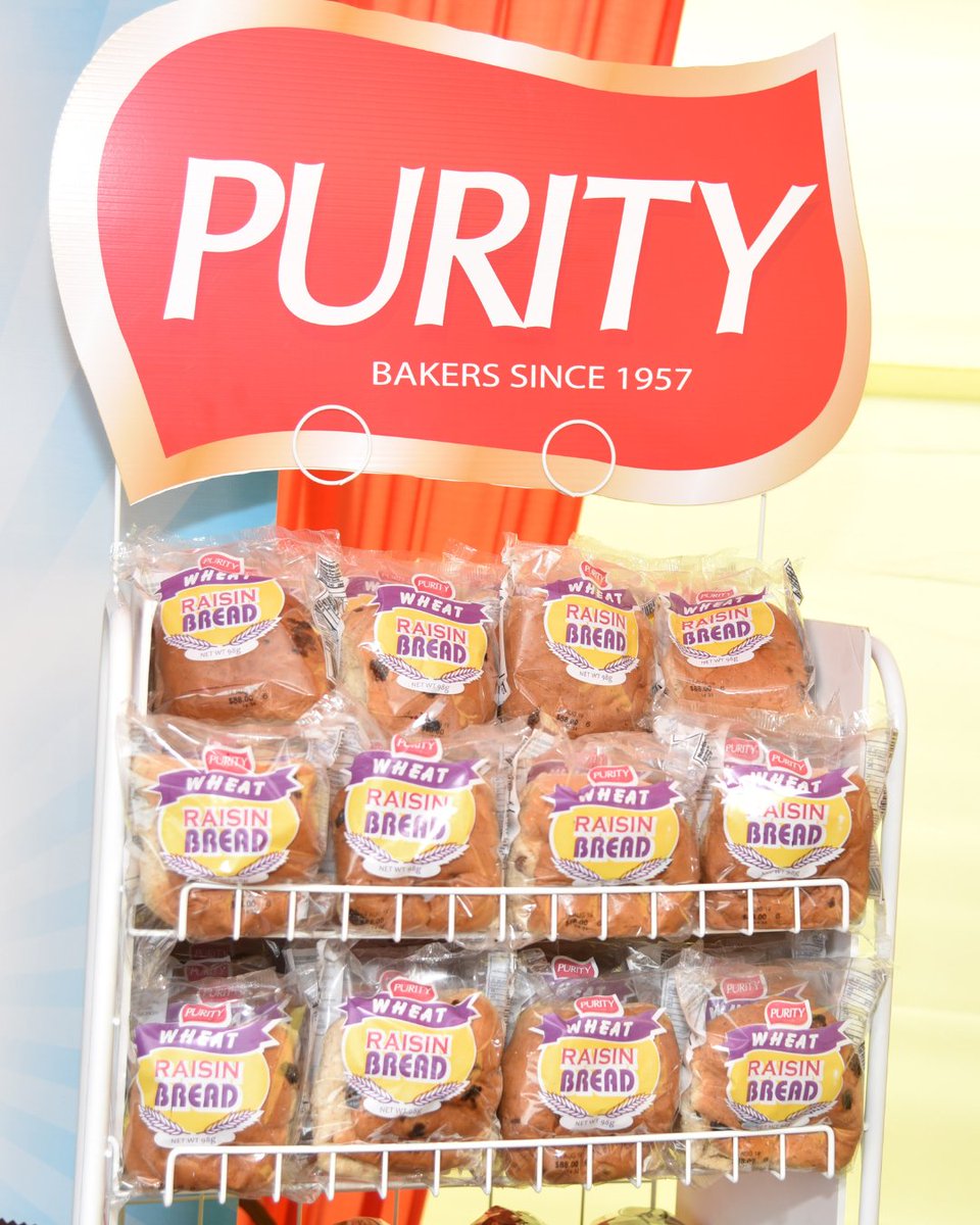 PurityBakeryJam's tweet photo. This is a thing of BEAUTY ππ
#WheatRaisin #WheatRaisinBread #SnackIdeas #QuickSnacks #Jamaica #Nutrition #Goodlife #PureLife #NoADA #NoBleachedFlour #NoBromateFlour #NoTransFat #ContainsWheat #Wheat #Purity #AuthenticJamaicanFoods https://t.co/pEQqreVqa1
