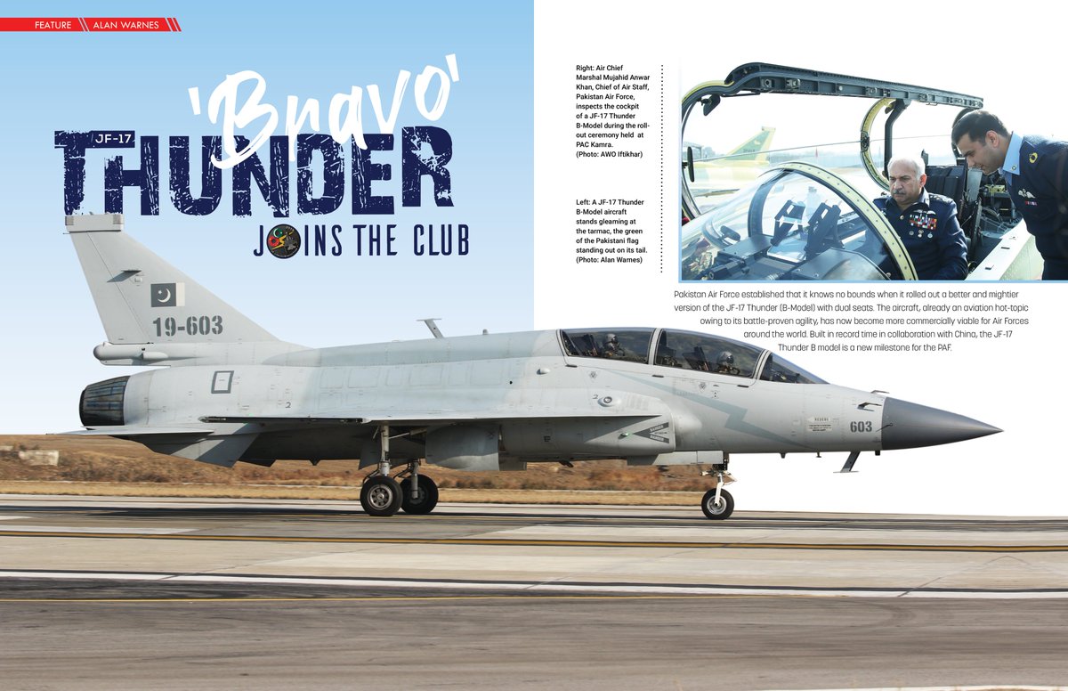 Thunder Bravo Joins The Club.  
Read Article Link. 
secondtonone.com.pk/2023/10/04/thu…
Pdf E-magazine link.
secondtonone.com.pk/wp-content/upl…
#PAF #PakistanAirForce #fighter #force #airpower #aviation #aviationlovers #DubaiAirshow #AirForce