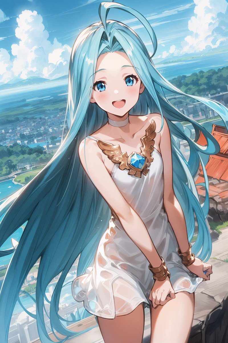 ルリアちゃんのスカートの