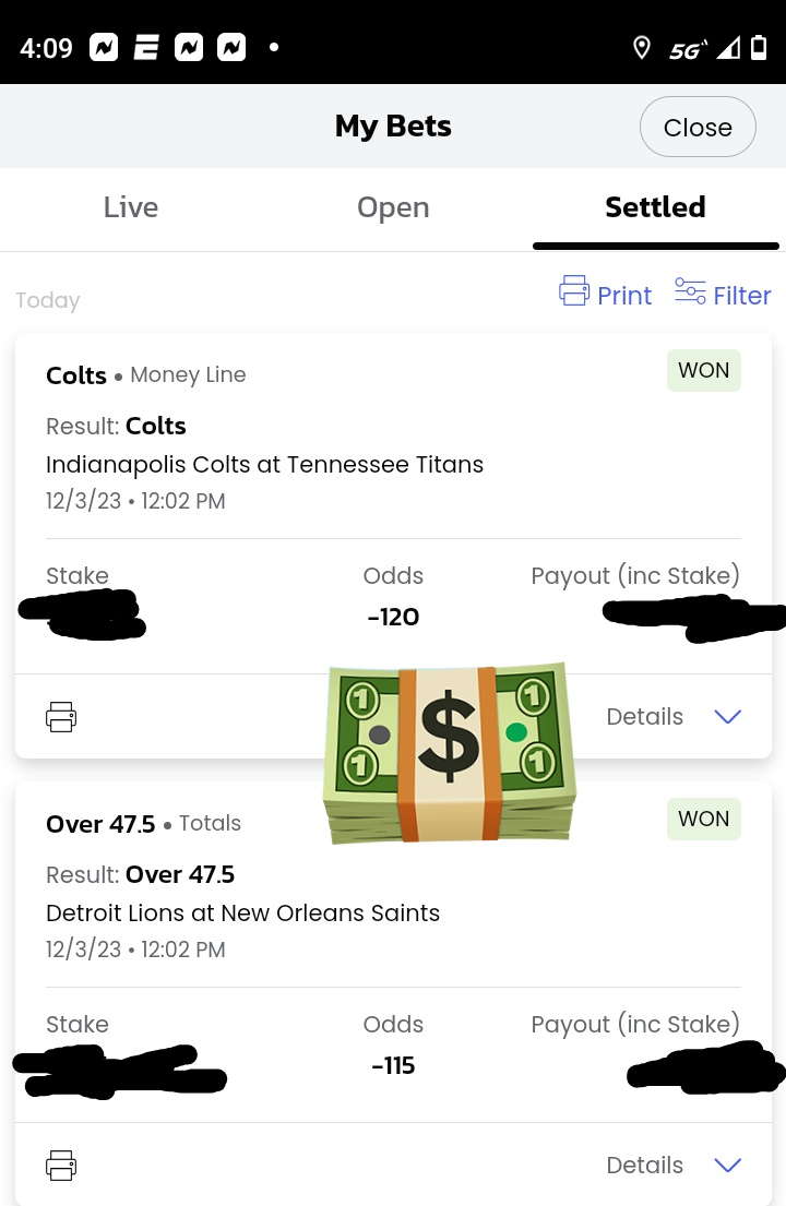 kingdee8724's tweet photo. Nice 2-0 +6u✅ day in #NFL #NFLTwitter #NFLPicks
NFL Record: 28-13 ATS (68.2%) 🏦
#GamblingX @BetMGM
• Low Volume Betting with the NFL, as we come down the home stretch.
• Want Access to my premium plays? DM me now 📲 for info and pricing #telegram #ProfessionalHandicapper https://t.co/OLfalnrzz7