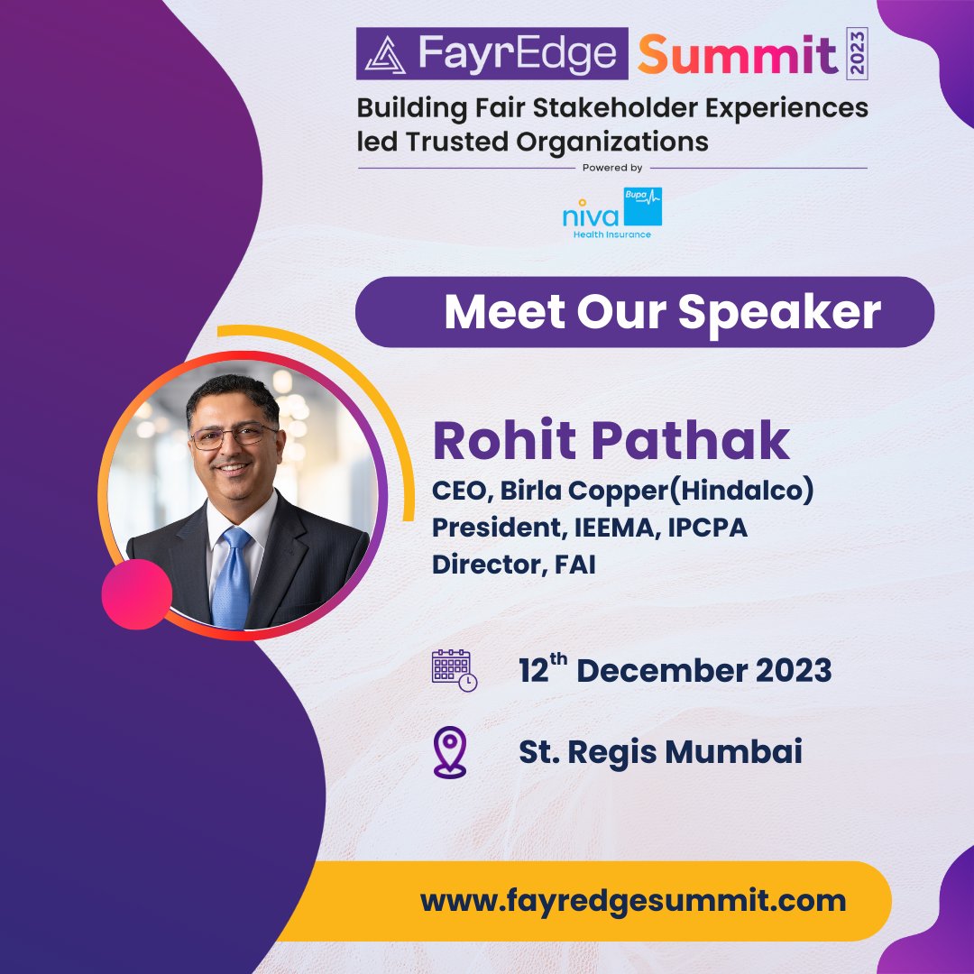 FayrEdge's tweet photo. 🎟Secure your spot now by registering at https://t.co/Gk4ZyfwuOj
#FayrEdge #FayrEdgeSummit2023 #Conclave #Summit #Trending #event #CXO #culture #customerexperience #transformation #dei #inclusion #digitaltransformation #culturetransformation #experience #ESG https://t.co/LMiavo1atu