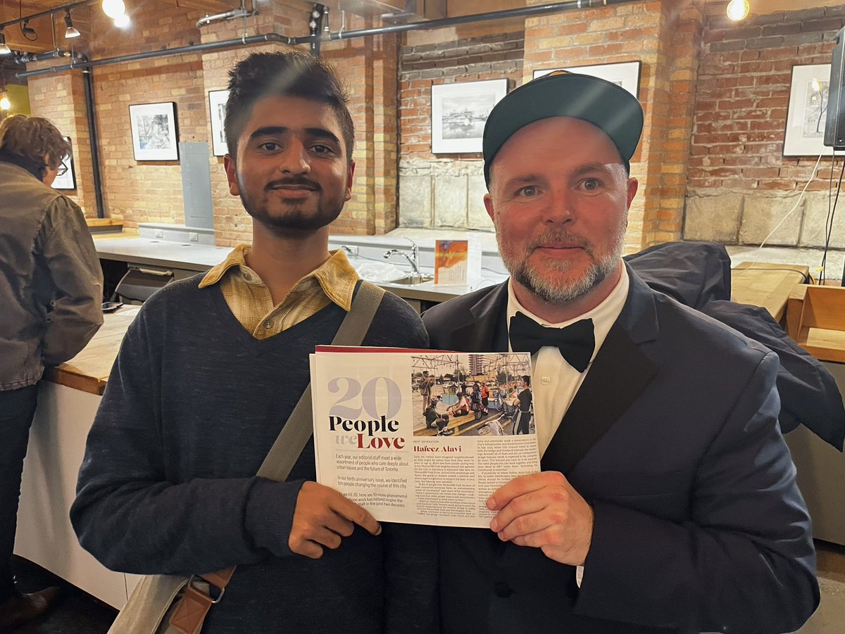 It’s an honour to be featured as one of the inspiring changemakers in <a href="/Spacing/">Spacing</a>’s 20th anniversary issue.

It’s a crazy, yet wholesome feeling I get when I realize people look up to me.  They’re inspired by me and the stuff I do. I am extremely grateful.