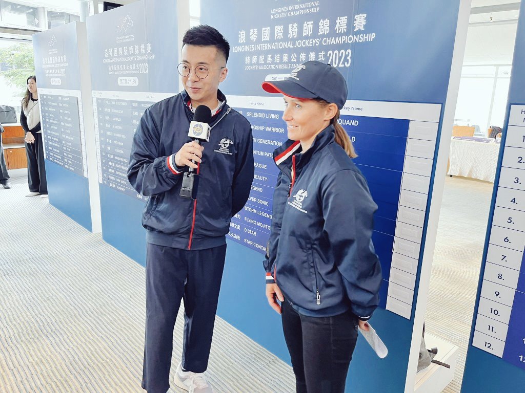 Toto wong (@totowong1027) on Twitter photo Welcome to Hong Kong <a href="/RachelK11/">Rachel King</a>
International jockeys' championship 2023
#hkjc #HKIR #ijc <a href="/HKJC_Racing/">HKJC Racing</a> Welcome to Hong Kong <a href="/RachelK11/">Rachel King</a>
International jockeys' championship 2023
#hkjc #HKIR #ijc <a href="/HKJC_Racing/">HKJC Racing</a>