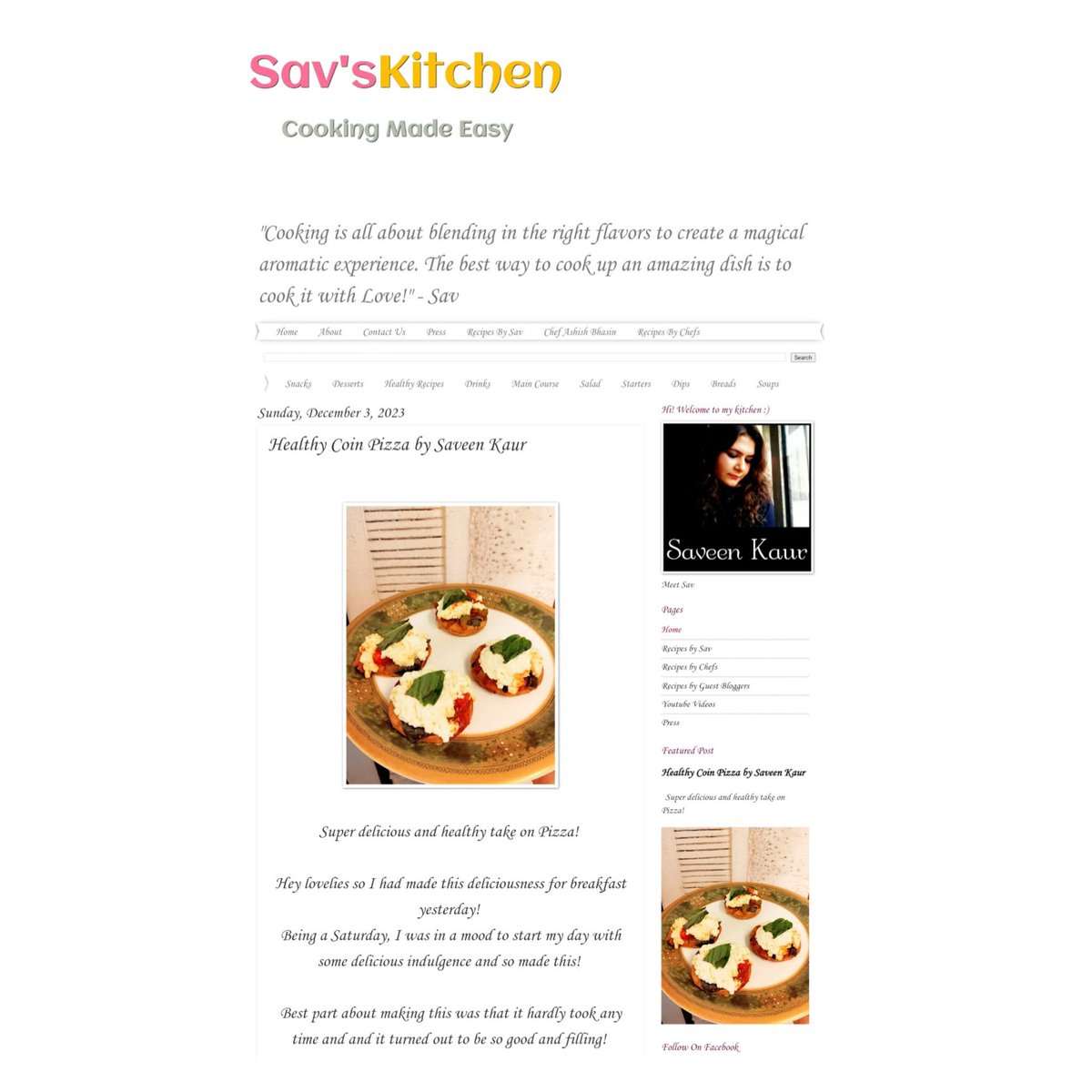 #NewRecipeAlert on 'savskitchen.com' 😊

Hello Monday with this delicious Healthy Coin Pizza Recipe now live on 'savskitchen.com'
Super easy to make and so delicious 🤤

Check it out 😁
.

#saveenkaur #savfooddiary #savskitchen #CookingMadeEasy #pizza #healthy
