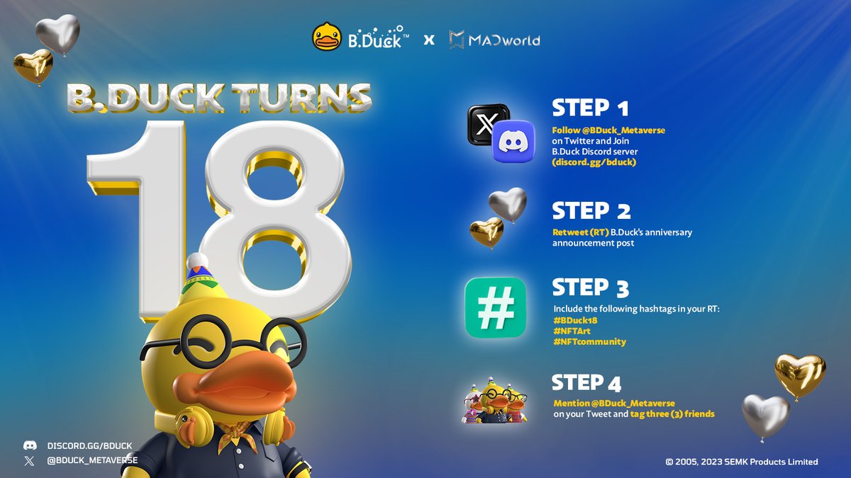 B.Duck NFT tweet media