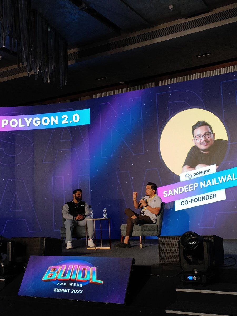 sakshamtaneja00's tweet photo. Starting the day with #BuildforWeb3 by @lumoslabsHQ 

@sandeepnailwal Sharing the next plans for #Polygon2 https://t.co/f2drU0wCEv