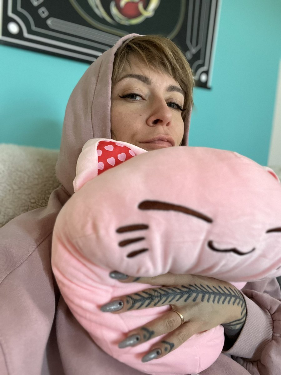 Bought emotional support pillow that should help me survive till end of studies for two more month 🥵😬🥴