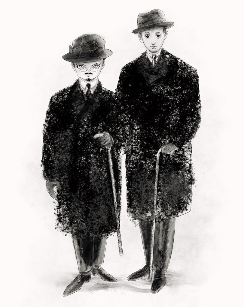 missbobik's tweet photo. двое в буржуазных пальто
#trotsky x #kerensky https://t.co/TTMgnA1Dwf