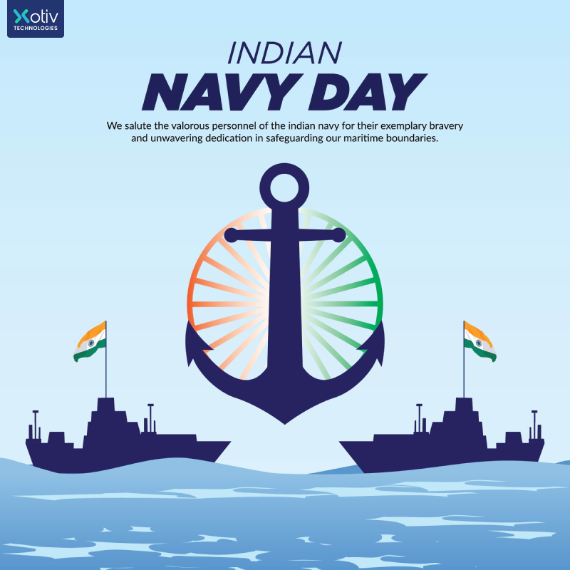 xotiv_tech's tweet photo. "On this Navy Day, let us salute the indomitable spirit and valor of the Indian Navy. Their dedication and sacrifice ensure the safety and security of our nation's maritime boundaries."🙂 https://t.co/CXBk5DRFcZ