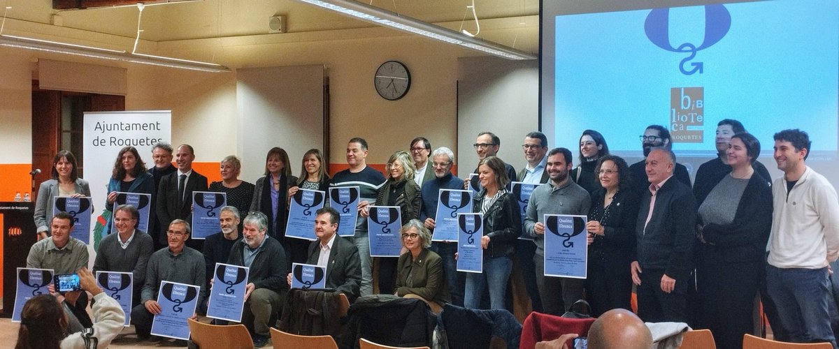 🧵 La consellera comarcal d’Empresa de la #TerraAlta, Mar Martos, va assistir, el passat dissabte, 2 de desembre, al lliurament dels XXI Premis de Qualitat Ebrenca i els XVI premis d'Arquitectura de les Terres de l'Ebre en representació del Consell Comarcal de la #TerraAlta.