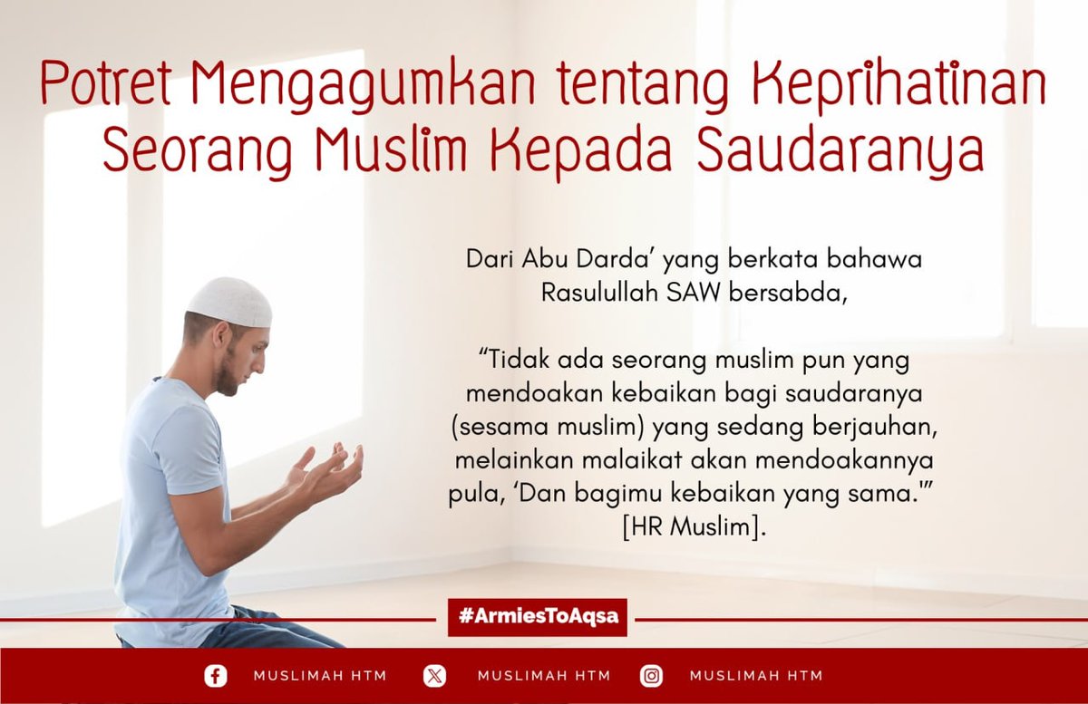 Muslimah_HTM's tweet photo. [Syarah Hadis] Ma’al Hadits al-Syarif, Potret Mengagumkan tentang Keprihatinan Seorang Muslim Kepada Saudaranya

Artikel penuh: https://t.co/TliTEzbLV7

#syarahhadis #terapislamkaffah #tegakkhilafah https://t.co/8anYmsJrcu
