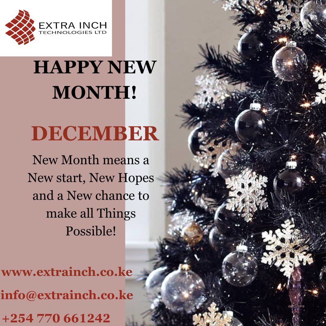 extrainchtech_'s tweet photo. Happy new month to all our esteemed customers and clients 😊

 #happynewmonth  #fintech
#saccos #MFIs 
#CBS #mobilebankingapp #agencybanking
#saccosoftware #MIS #internetbanking https://t.co/RX2uzOvVMG