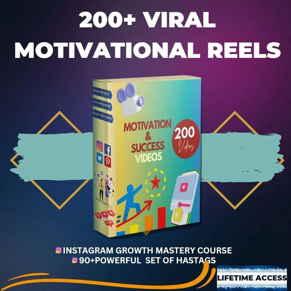 Motivational Reels (Hindi) for social media -1400 + reels

onlinefree.co.in/product/motiva…

#AdvancedSkills, #DigitalAdvertising, #DigitalMarketing, #MarketingCampaigns, #MarketingCareer, #MarketingCourse, #MarketingEducation, #MarketingProfessionals, #MarketingSkills,…