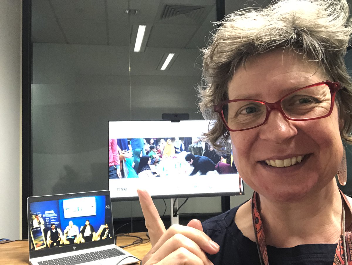Settling in for a late night watching my @_waterforwomen research into gender & socially inclusive water infrastructure at #COP28 at the Monash Pavilion or live online today at 17:00 (Dubai time) to explore tools for transformation in water & #WASH! monash.edu/cop28-events