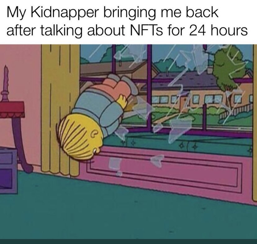 trillmanX's tweet photo. Tag the person that the kidnapper will bring back.

I go first: @trillmanX 

#nfts #crypto #crofam https://t.co/HwUFjcK77c