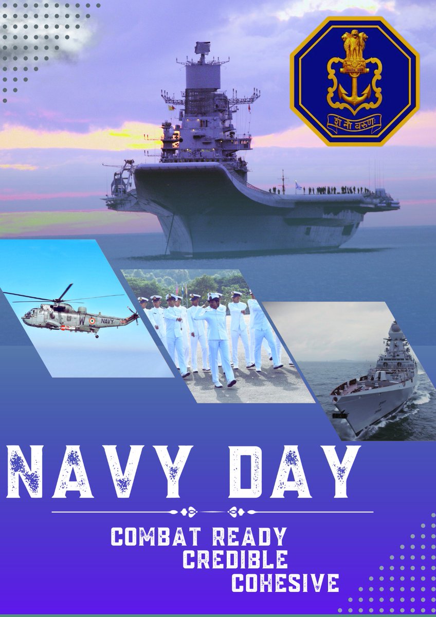 adgpi's tweet photo. “शं नो वरुण:”

General Manoj Pande #COAS and All Ranks of #IndianArmy convey best wishes to All Ranks, Veterans &amp; Families of @indiannavy on the occasion of #NavyDay.

May glory and success always be with #IndianNavy.

#NavyDay2023

@IndiannavyMedia https://t.co/RDBSV2oKaq