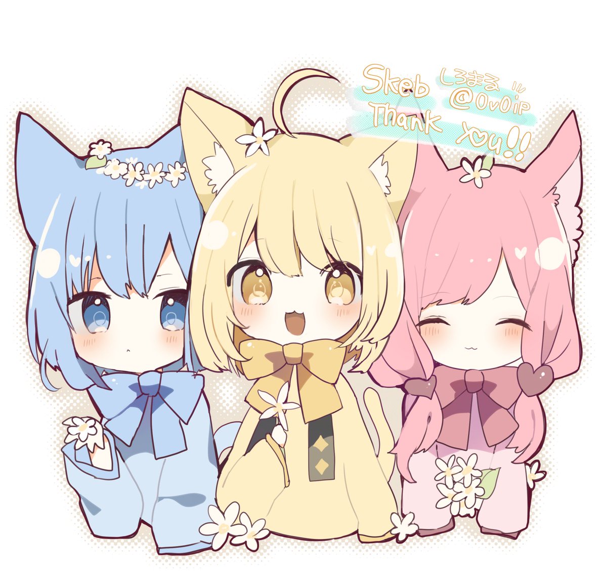 0v0ip's tweet photo. skebありがとうございました🌸💖 https://t.co/5FA4p9PyYb
