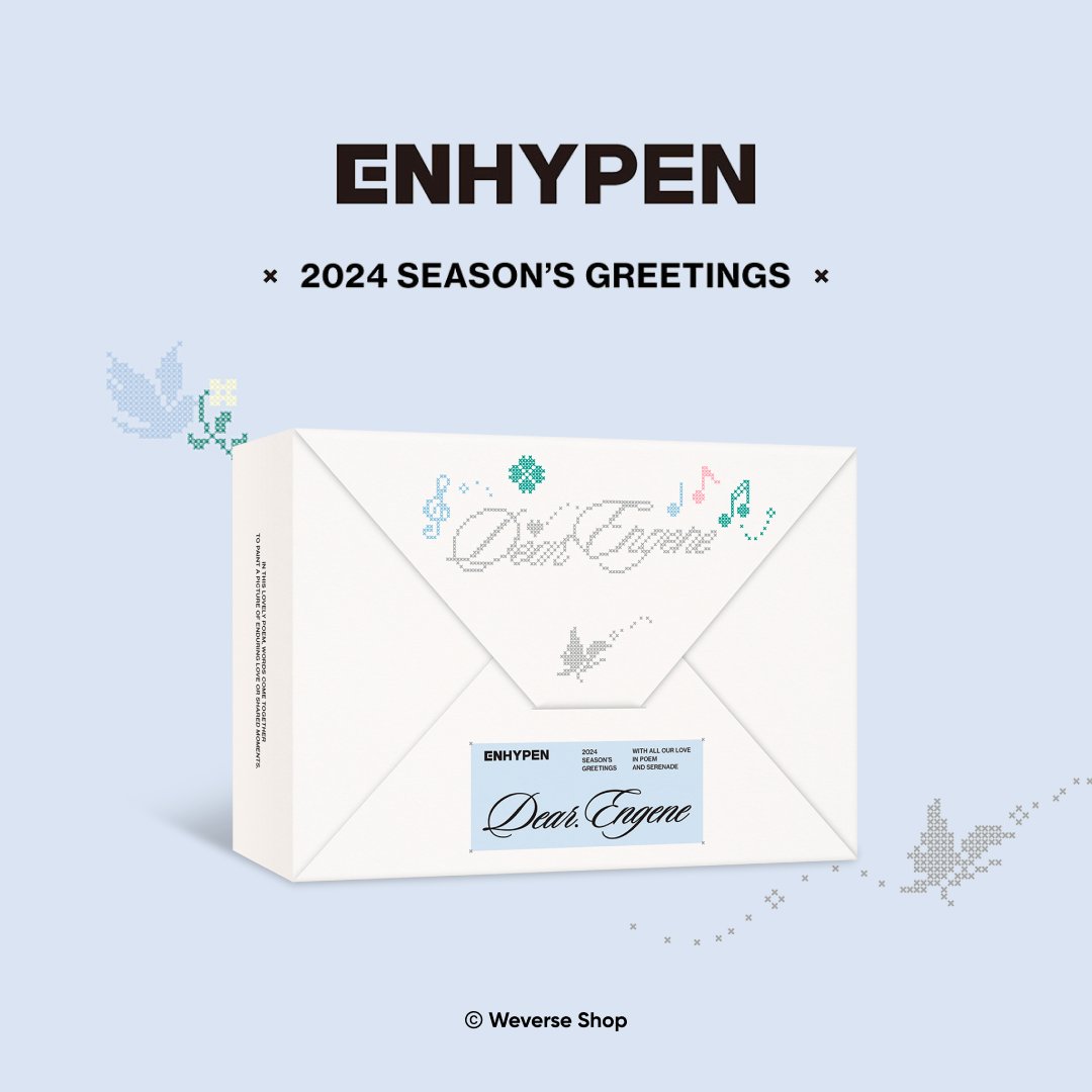 ENHYPEN 2024 SEASON'S GREETINGS 予約販売開始！ 💌 ENHYPENと一緒に