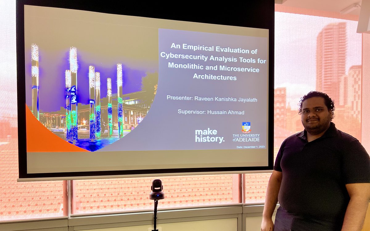 Wrapped up another productive trimester supervising two graduate research projects @UofA_SET @UniofAdelaide, unraveling the intricate landscape where #SoftwareEngineering meets #Cybersecurity in the realm of #Microservice #Architecture. Exciting discoveries in progress! #PhDLife