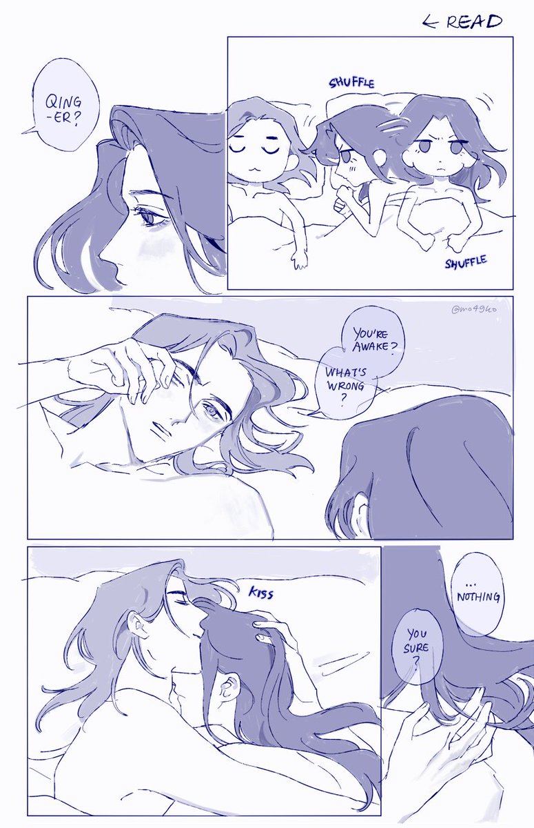 #fengqing #风情
i drew the continuation 💜 mq isn't used to all this, but it's okay 