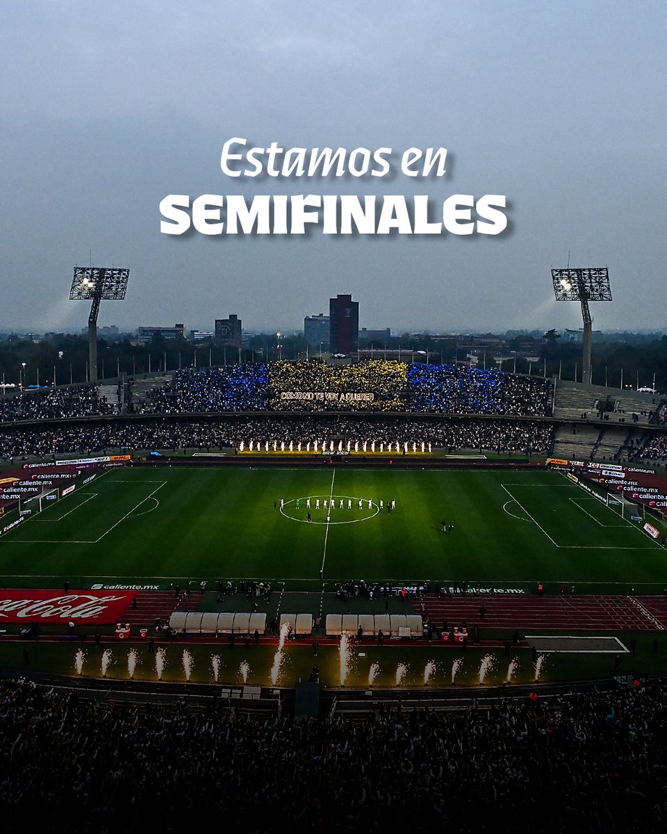 ¡ＳＥＭＩＦＩＮＡＬＩＳＴＡＳ！🤩 🔜

#DePumasSoy #DeCanteraSomos