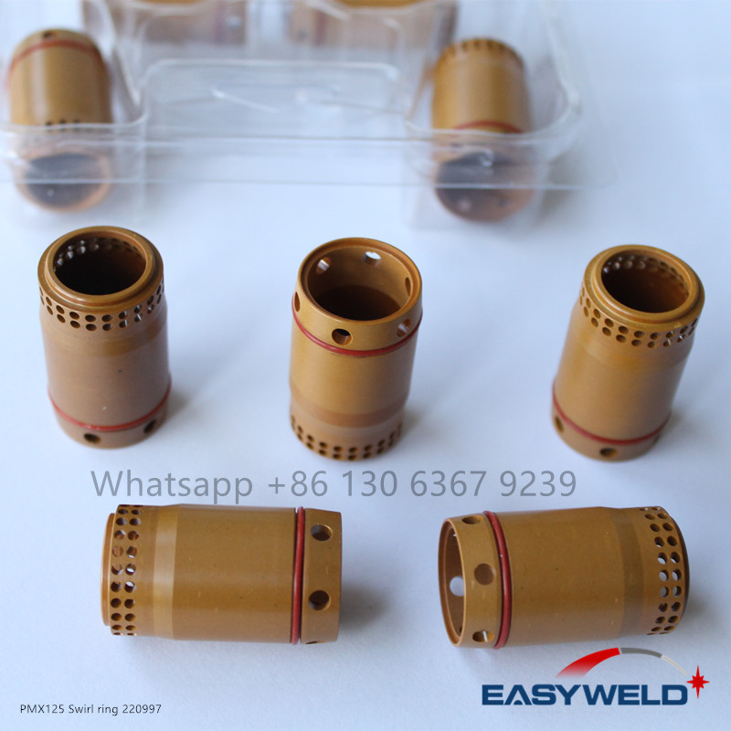 easyweldtech's tweet image. OEM #HYPERTHERM 220997 #Plasma #SwirlRing
PMX125 #PlasmaCutter using 125A swirl ring.
Talk with us by phone/whatsapp: +8613063679239
Know more by visit our web:
weldtorch.com/pro.asp?keyno=…
#plasmaswirlring, #finecutswirlring, #plasmacuttingswirlring, #plasmacutterswirlring,