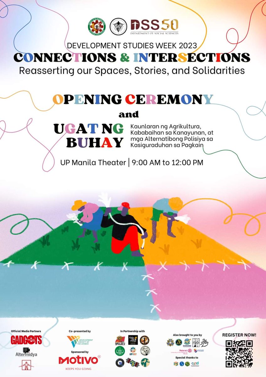 mkule's tweet photo. UGAT NG BUHAY: Kaunlaran ng Agrikultura, Kababaihan sa Kanayunan, at mga Alternatibong Polisiya sa Kasiguraduhan sa Pagkain is now happening at the UP Manila Theater.  Follow this thread for more updates.

#ConnectionsAndIntersections2023
#DevStudWeek2023
#TatakDevStud https://t.co/JOfNHT7AwV
