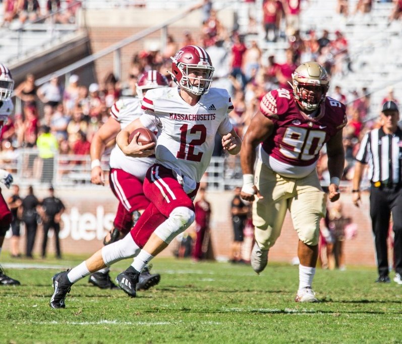 UMass QB Brady Olson Has Announced He Will Enter The Transfer Portal 

Olson Started 6 Games For The Minutemen In 2022, Tallying 725 Yds &amp; 2 TDs

#GoCFB #CollegeFootball #Flagship <a href="/Brady_Olson_241/">Brady Olson</a>