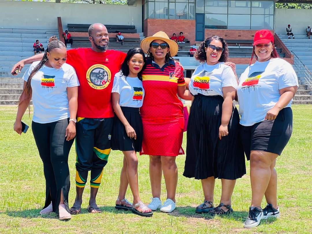 _cosatu's tweet photo. #COSATU celebrated its #38Anniversary at the Curries Fountain stadium in Durban #HappyBirthdayCOSATU @FirstTakeSA https://t.co/t6NJnxZMmZ