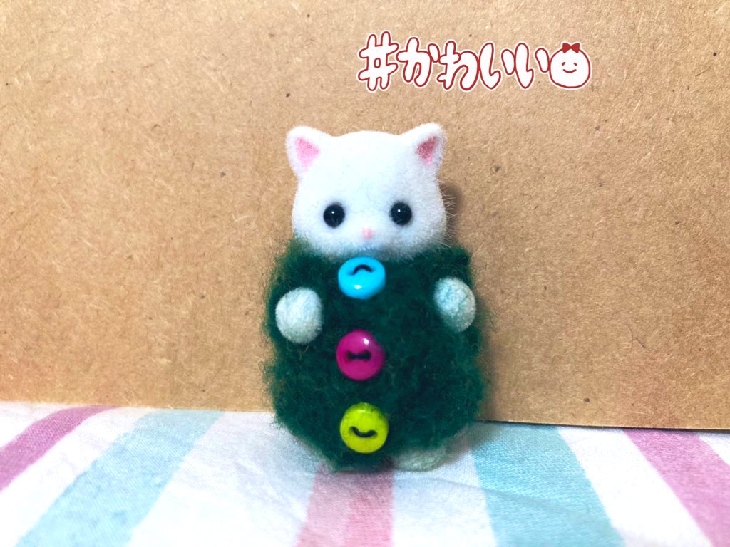 RUR_008's tweet photo. ぱやぱやちゃんにセーター編みました。
ちっちゃいから大変だったけど、かわいい服編めるように練習しよう😺 https://t.co/O2Gbg1Vp2m