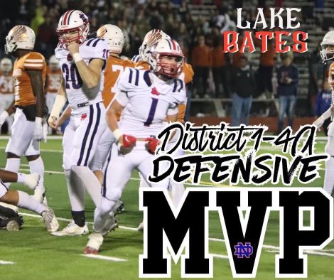 Blessed to receive district 4a defensive MVP. Big thanks to all my coaches <a href="/Coach3James/">Josh James</a> <a href="/CoachDunn1/">Dennis Dunn</a>