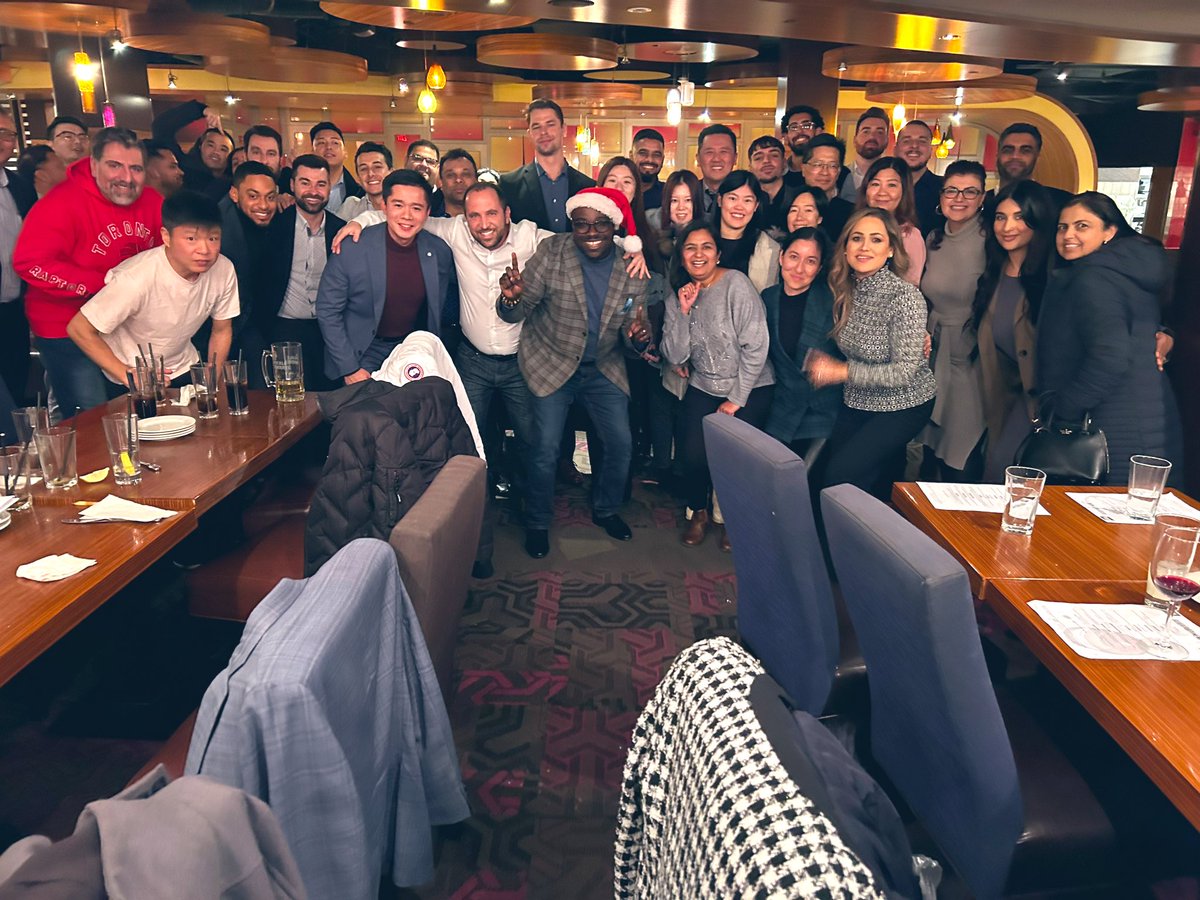 Celebrated an incredible year for the RIS in the Metro’s. Congrats to the whole team! <a href="/KarenYoussef_TD/">Karen Youssef</a> <a href="/iliafeldman_TD/">Ilia Feldman</a>