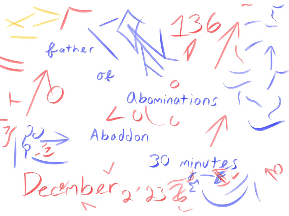 ffavoidance's tweet photo. Father of Abominations leads to Abaddon #30minutes # silence # out the book # obama out the book of God # December 2 23 https://t.co/RxCPHe0yxt