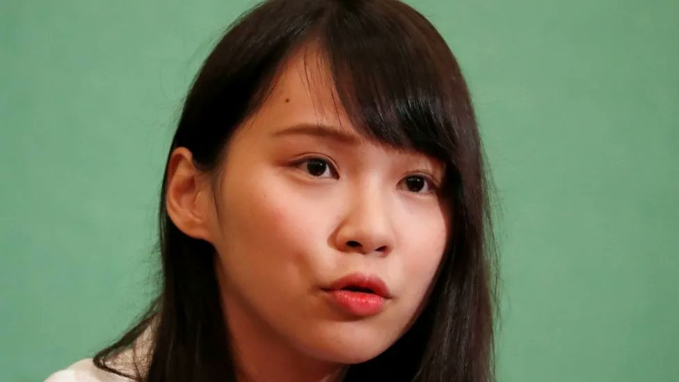 Hong Kong: Protest leader #AgnesChow jumps bail
Hong Kong pro-democracy activist, Agnes Chow has announced that she would jump police bail after being given permission to travel to Canada for further studies.
'Maybe I won't return to Hong Kong for the rest of my life,' she said.