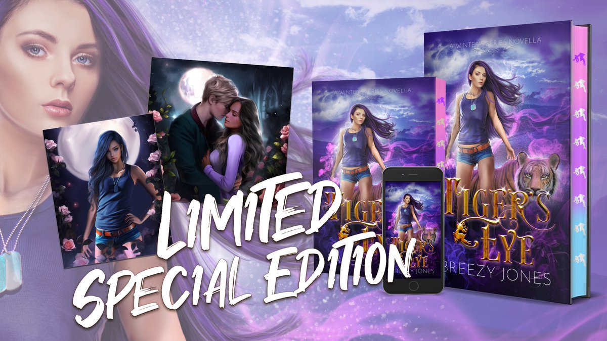 Special⭐ Edition ⭐ Tigers ⭐Eye 
Get your hands on the Special Edition of Tiger’s Eye!
The prequel to Winter’s Rise you don’t want to miss!
Nextdoor Romance
Strong Female Lead
Slow Burn
And Exclusive Art
This Kickstarter is only live for a limited time 
kickstarter.com/projects/breez…