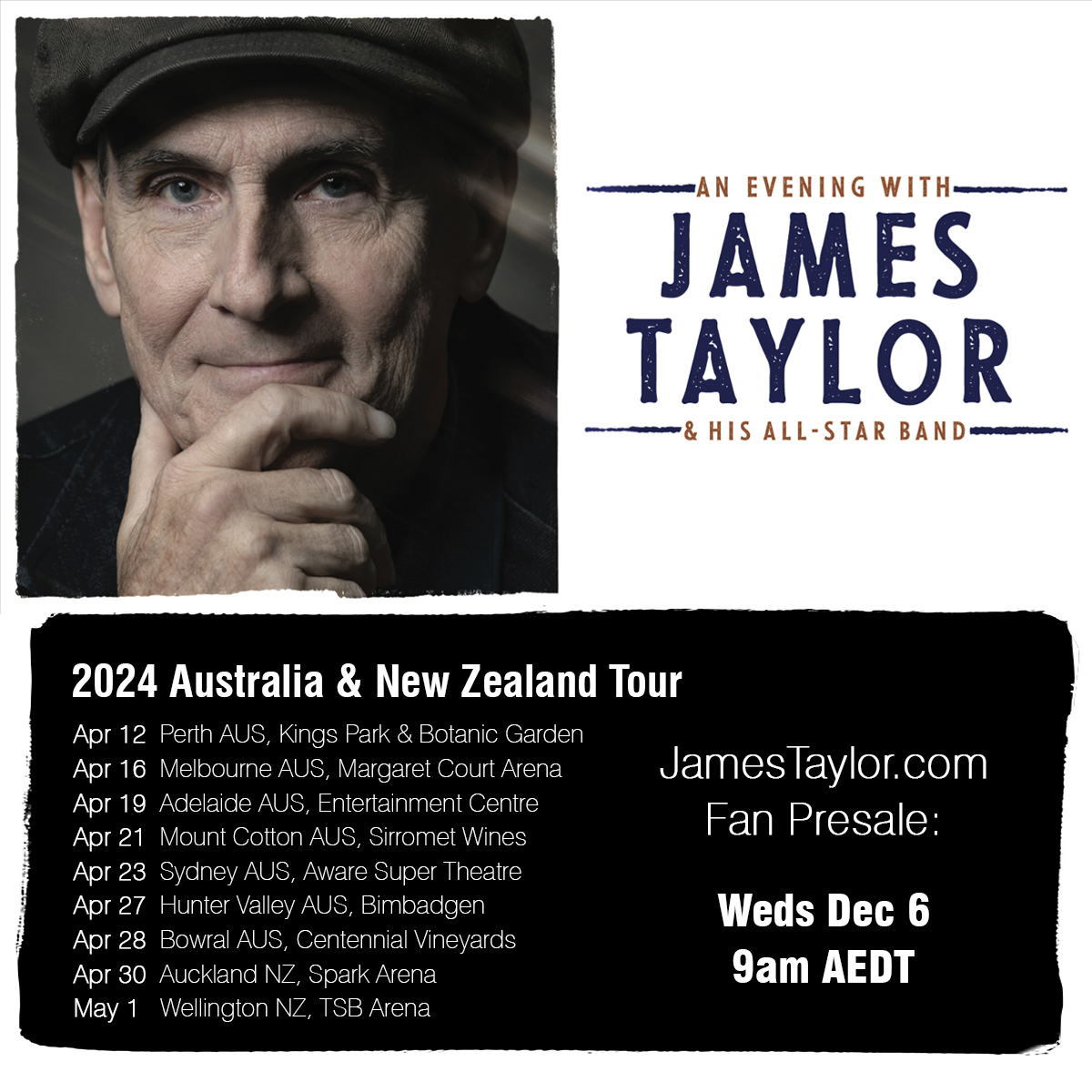 James Taylor Tour 2024: Get Your Tickets Now!