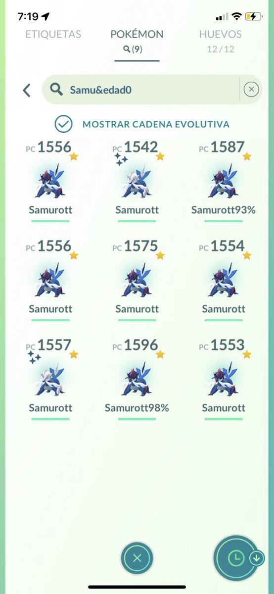 #RaidDay #SamurottHisui 

- 2. Shinys 
- 1. 98%