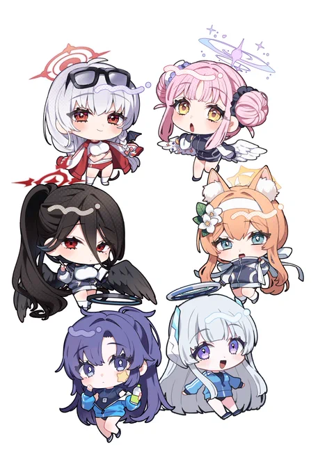 コミケのたびに2種類ずつ作ってるアクキー、結構増えてきた!今回はハルナとミカです! 