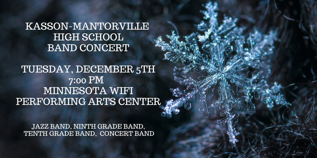 Kasson-Mantorville Bands (@kmbands) on Twitter photo 