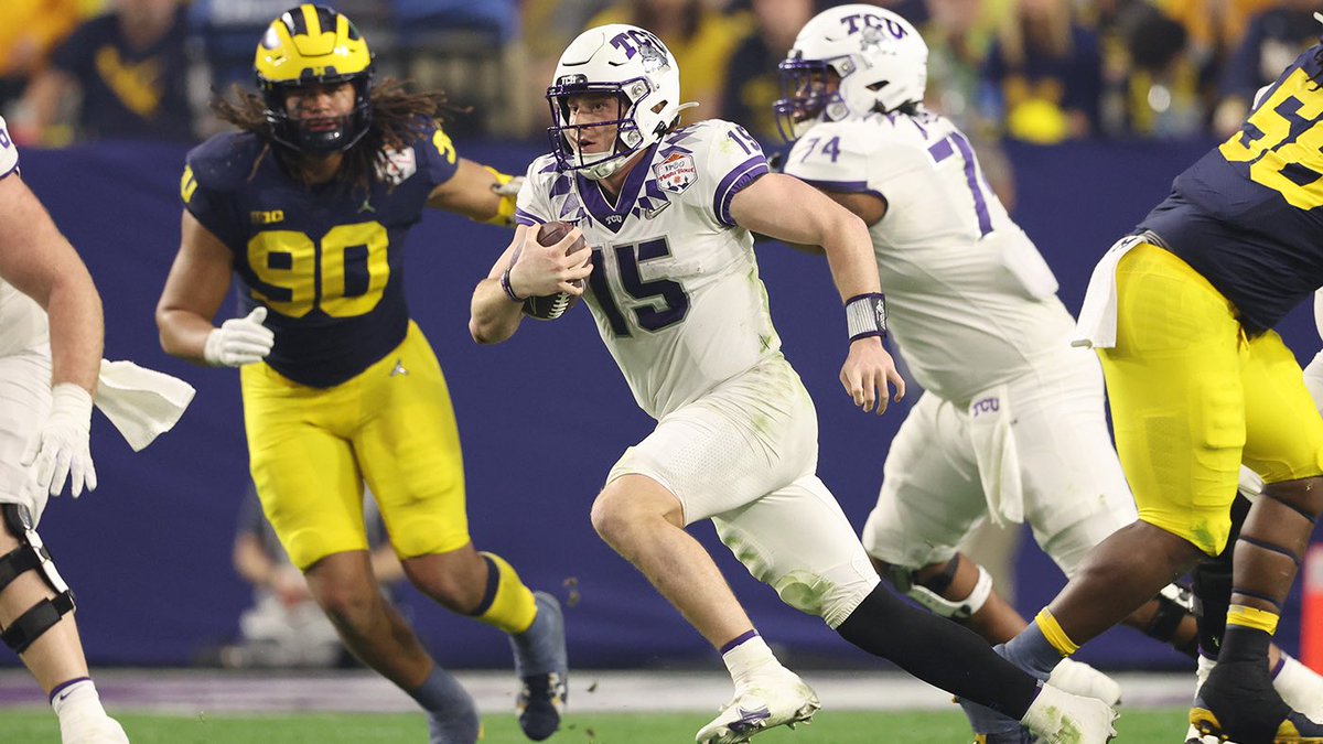 BarstoolTCU's tweet photo. Justifying FSU not getting in because “we don’t want another TCU” is the laziest take ever. If y’all didn’t want us in the natty then y’all should have given us a tougher opponent in the semis. https://t.co/N7EfJKrlRU