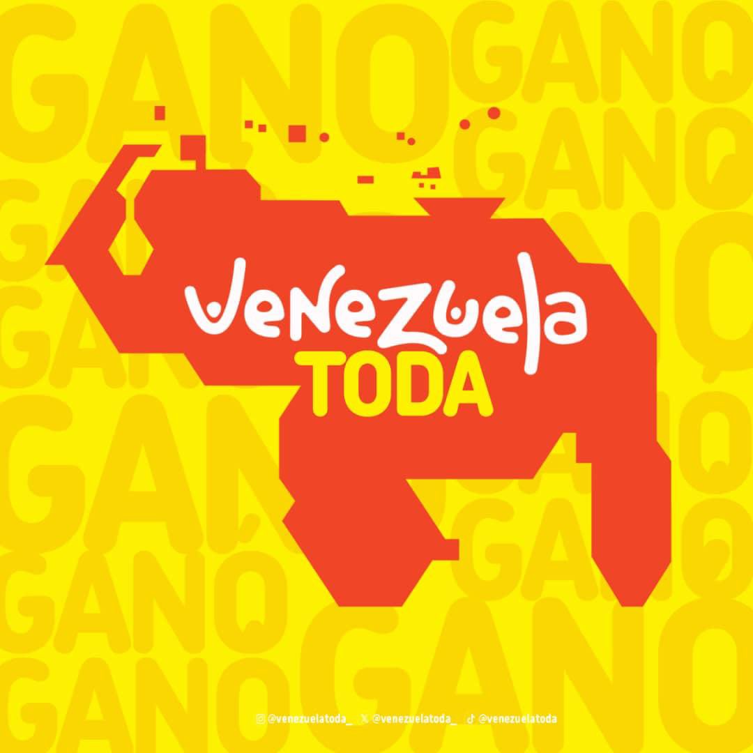 #GanóVenezuelaToda #VictoriaDeVenezuela