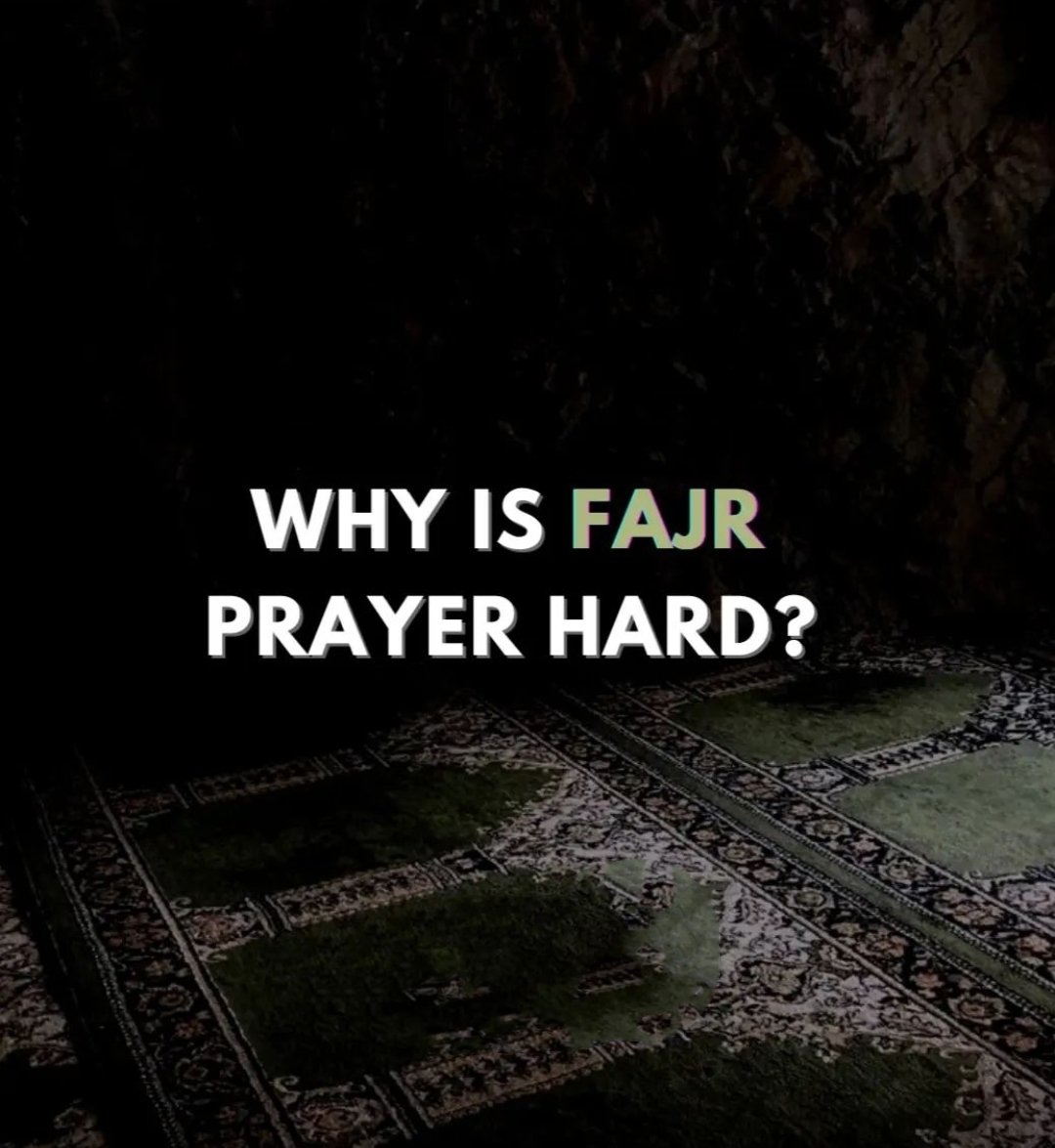 Mahdii365_'s tweet photo. WHY IS 𝙁𝘼𝙅𝙍 PRAYER HARD ?

- THREAD - https://t.co/gv07WR10Uw