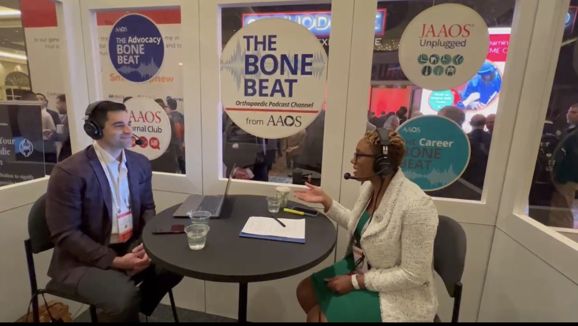 There are other career paths for orthopaedic surgeons to consider aside from the traditional clinical models we think of. Tune in to the AAOS Career Podcast to hear our conversation with @ladybonedoc to learn more about them: open.spotify.com/episode/3RAp3f…