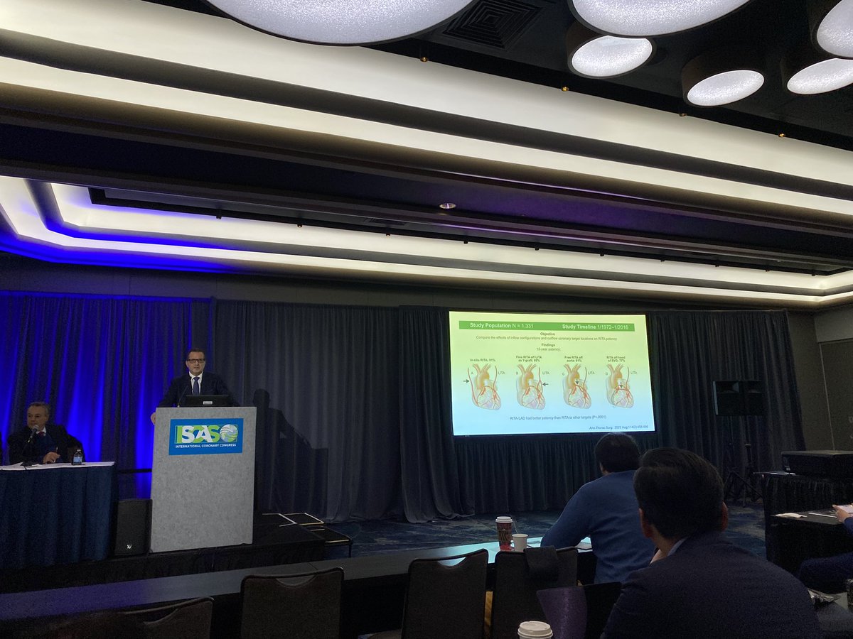 Excellent update about the newest surgical treatment options in coronary artery disease <a href="/ISCAScoronary/">ISCAS</a> with great talks by specialized experts! Including 2 sessions about ERAS in CABG. The future of modern cardiac surgery! #ICC23 @MartinB97651068 <a href="/TulioCaldonazo/">Tulio Caldonazo</a> <a href="/HrisKirov/">Hristo Kirov</a>