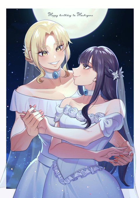 「multiple girls wedding dress」 illustration images(Latest)