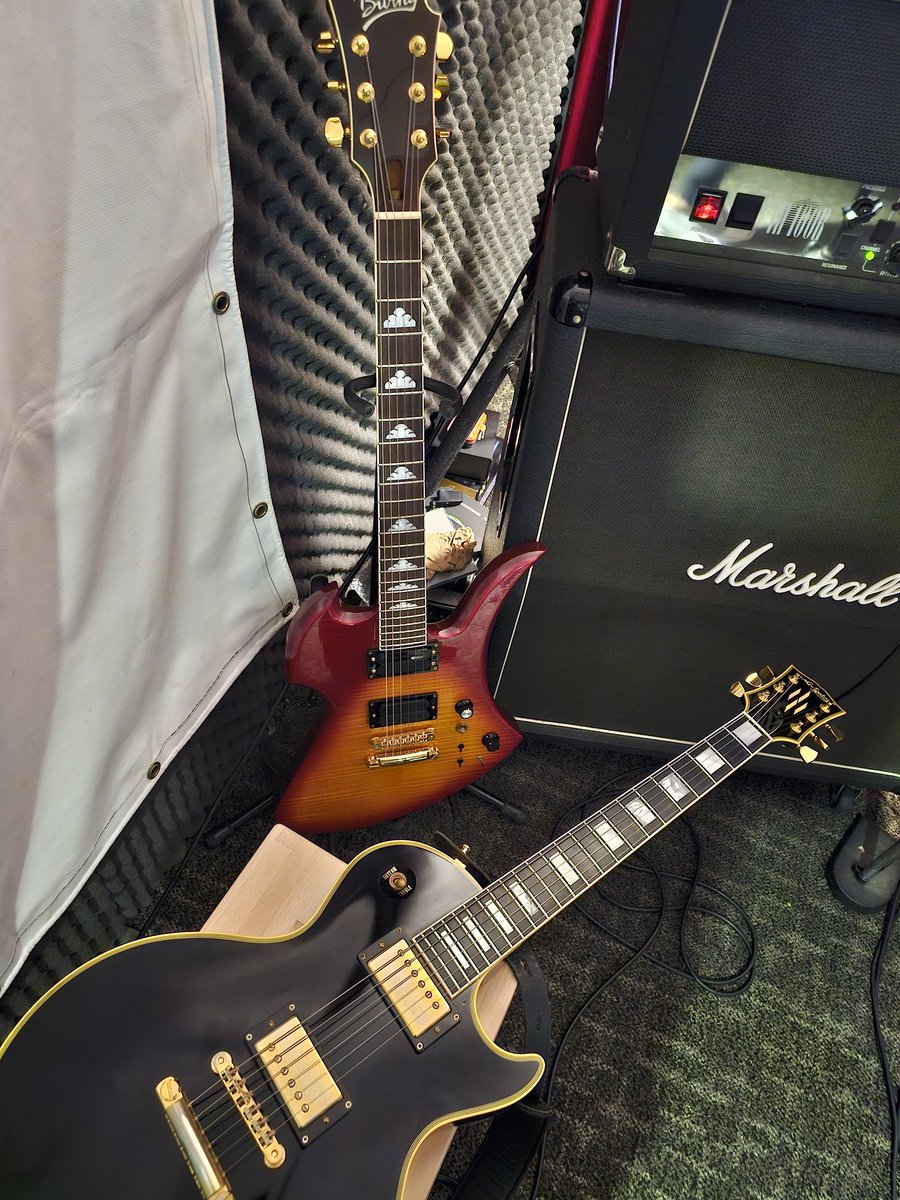 hide_marco's tweet photo. MG-340X &amp; Navigator N-LP-CTM

#MG340X #Burny #Fernands #フェルナンデス #Navigator #ナビゲーター #espguitar #ESP #hide #hidemodel https://t.co/5xn0Jl9FVe