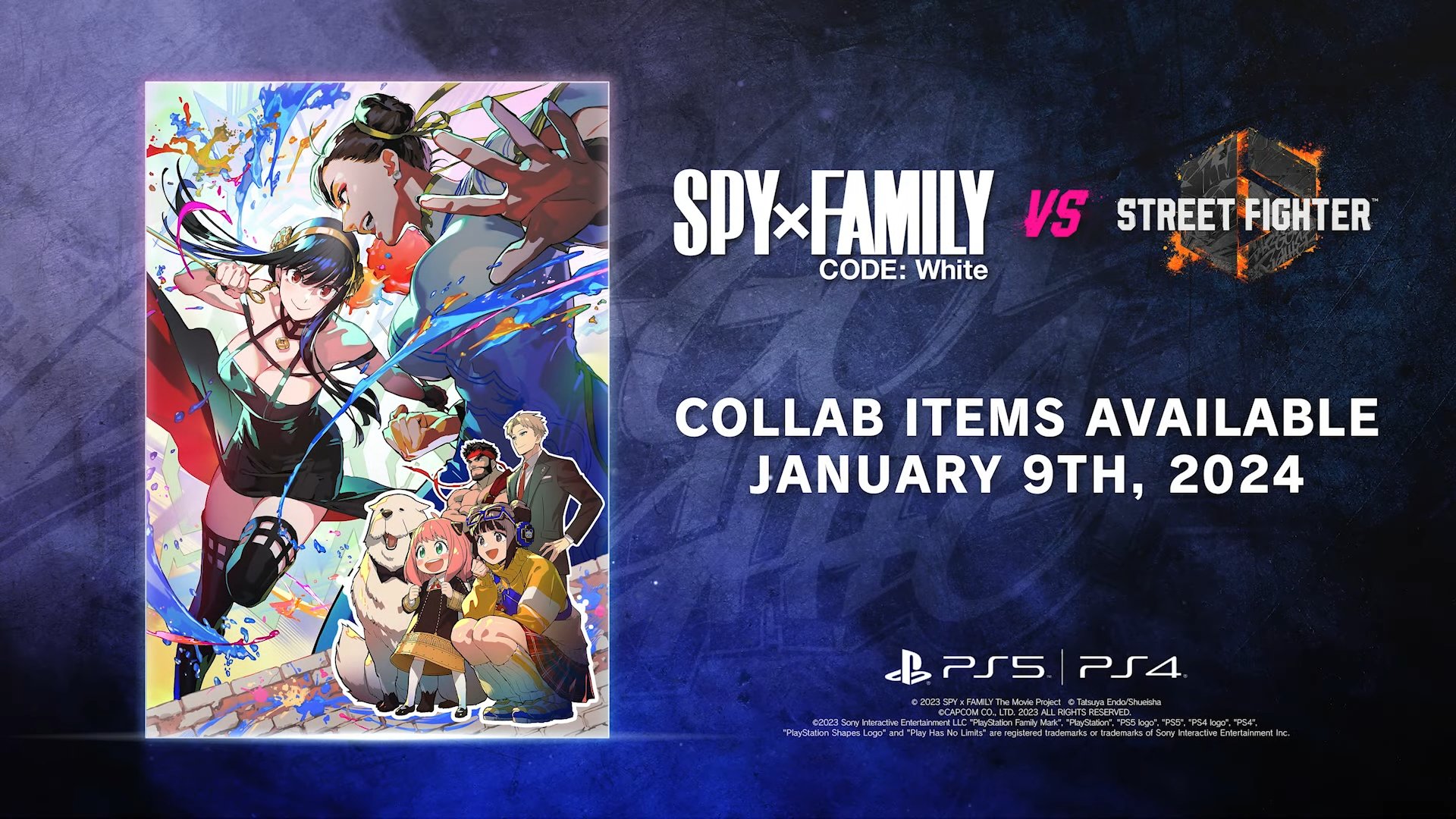 Wario64 on X: Street Fighter 6 - Spy×Family Code: White Special  Collaboration Anime   / X