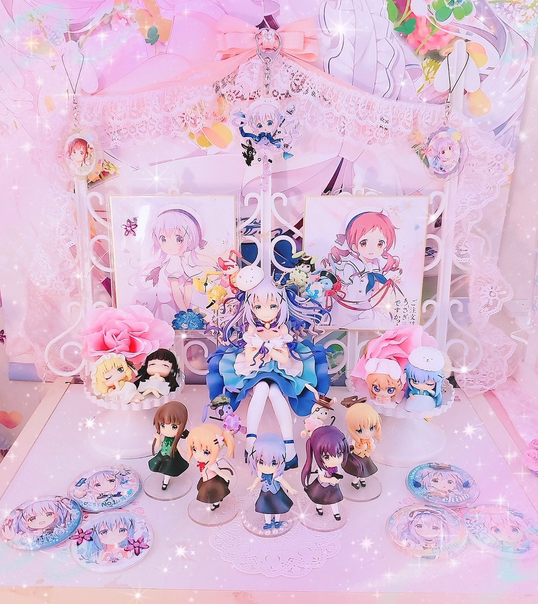 mohumaro's tweet photo. チノちゃんお誕生日おめでとう🥳💙

#香風智乃生誕祭2023 
#gociusa https://t.co/w1EVWtDQgS