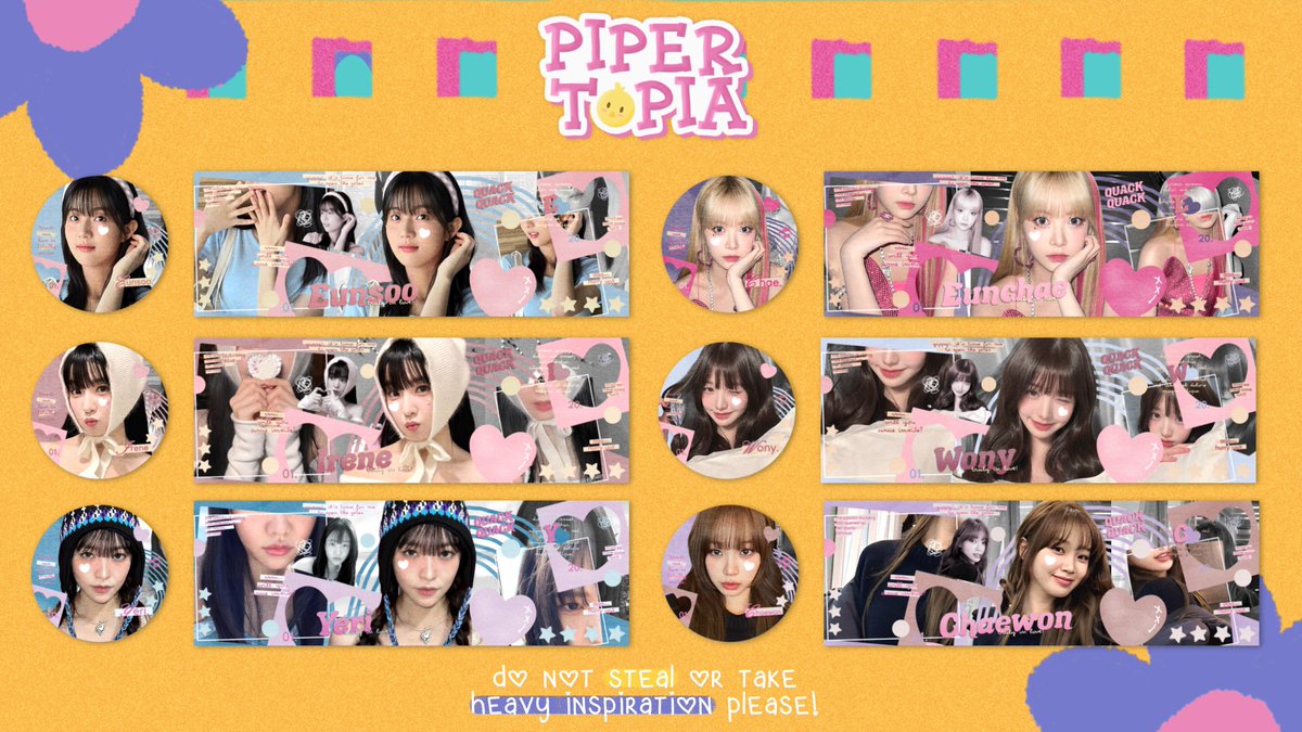 — [★] ; help rt? thanks a bunch! 🎢

hellow quacklets! 🐣 piper’s here with a set of ready stock layout for you ☁️ the price is { 14k/layout, free retext } 🎡 kindly DM me if you’d like to purchase them 😉 

#zonauang #zonajajan